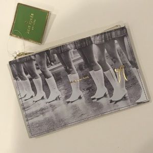 Kate spade “kick up your heels” pencil pouch